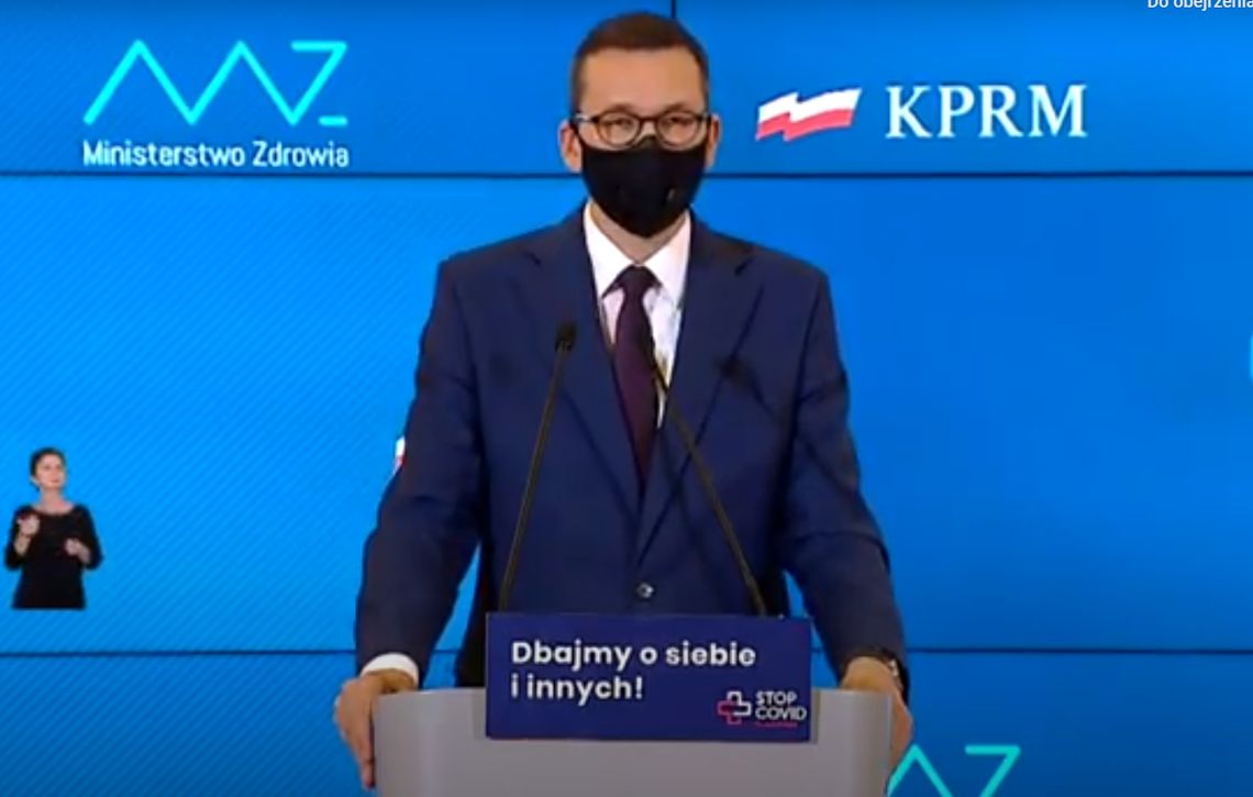 Premier ogłosił nowe obostrzenia