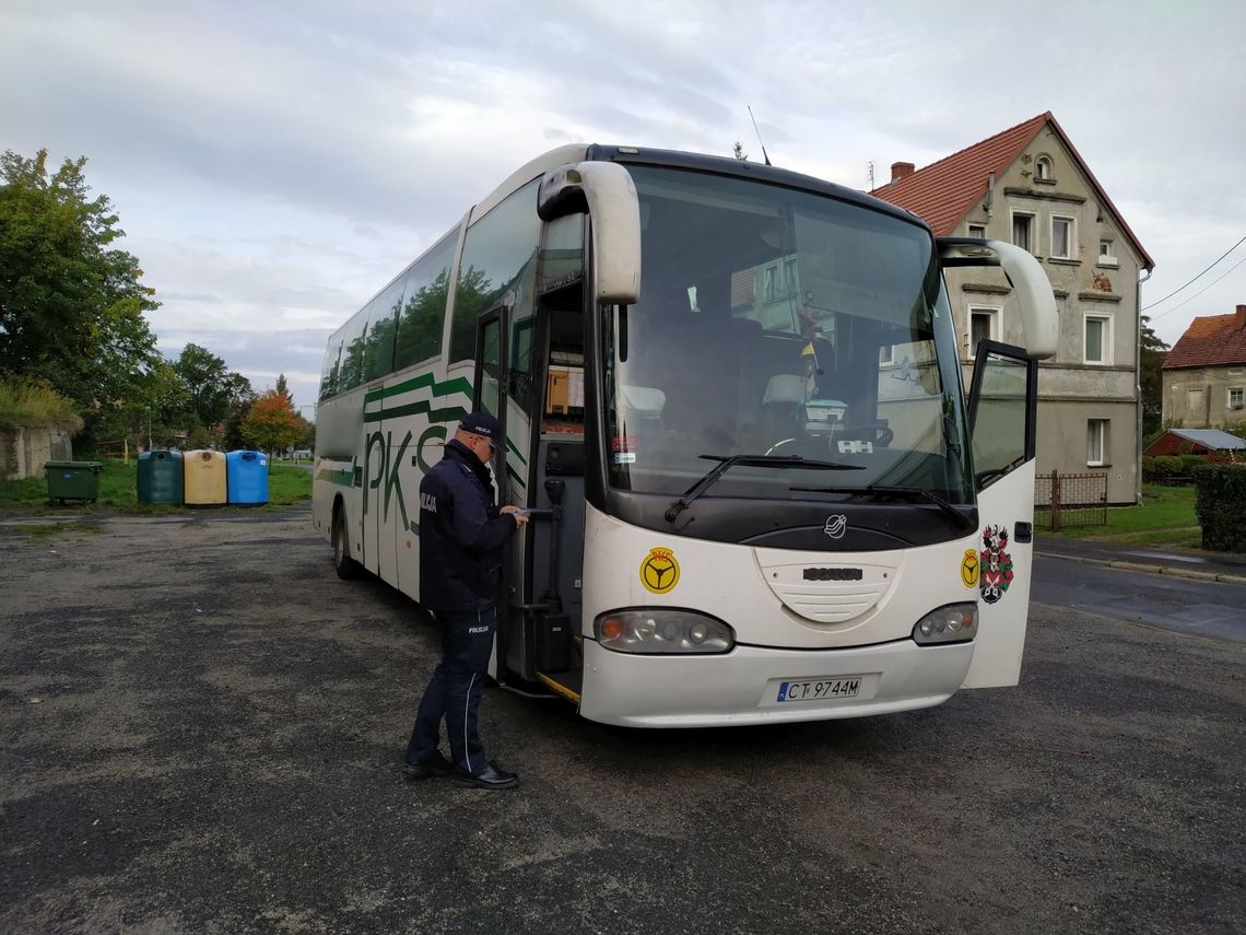 Prewencyjne kontrole autokarów
