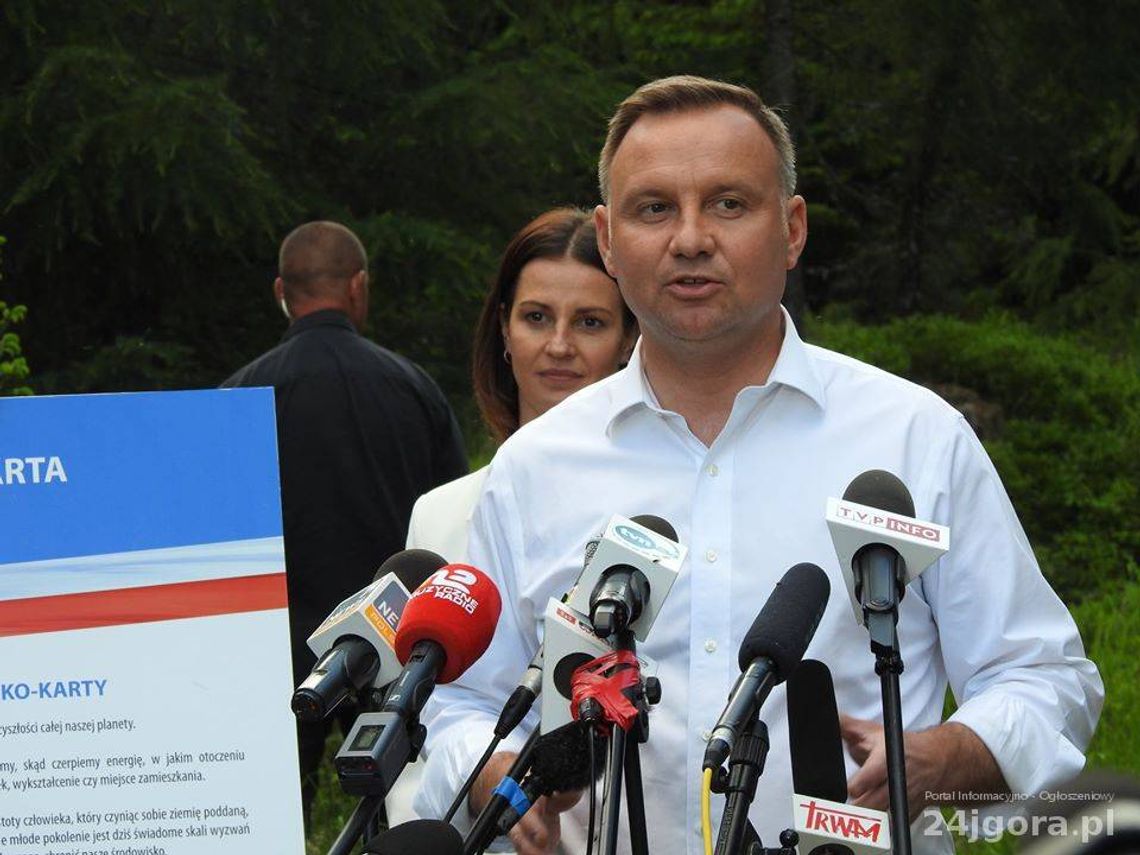 Prezydent RP Andrzej Duda odwiedził Polanę Jakuszycką