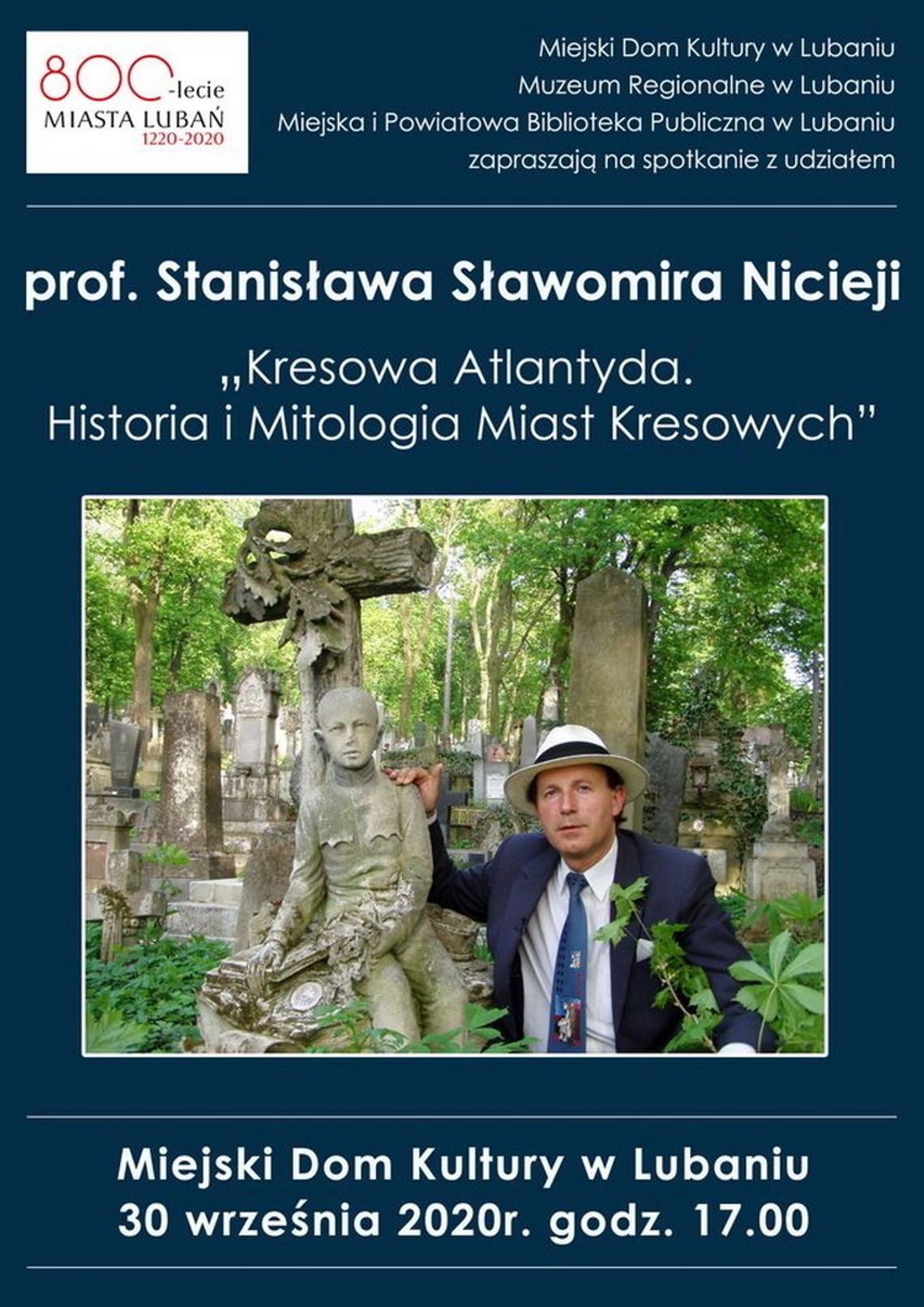 Prof. Stanisław Sławomir Nicieja w Lubaniu