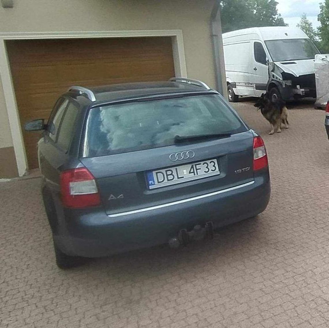 Prośba o pomoc. W Nowogrodźcu ukradziono Audi A4 B6