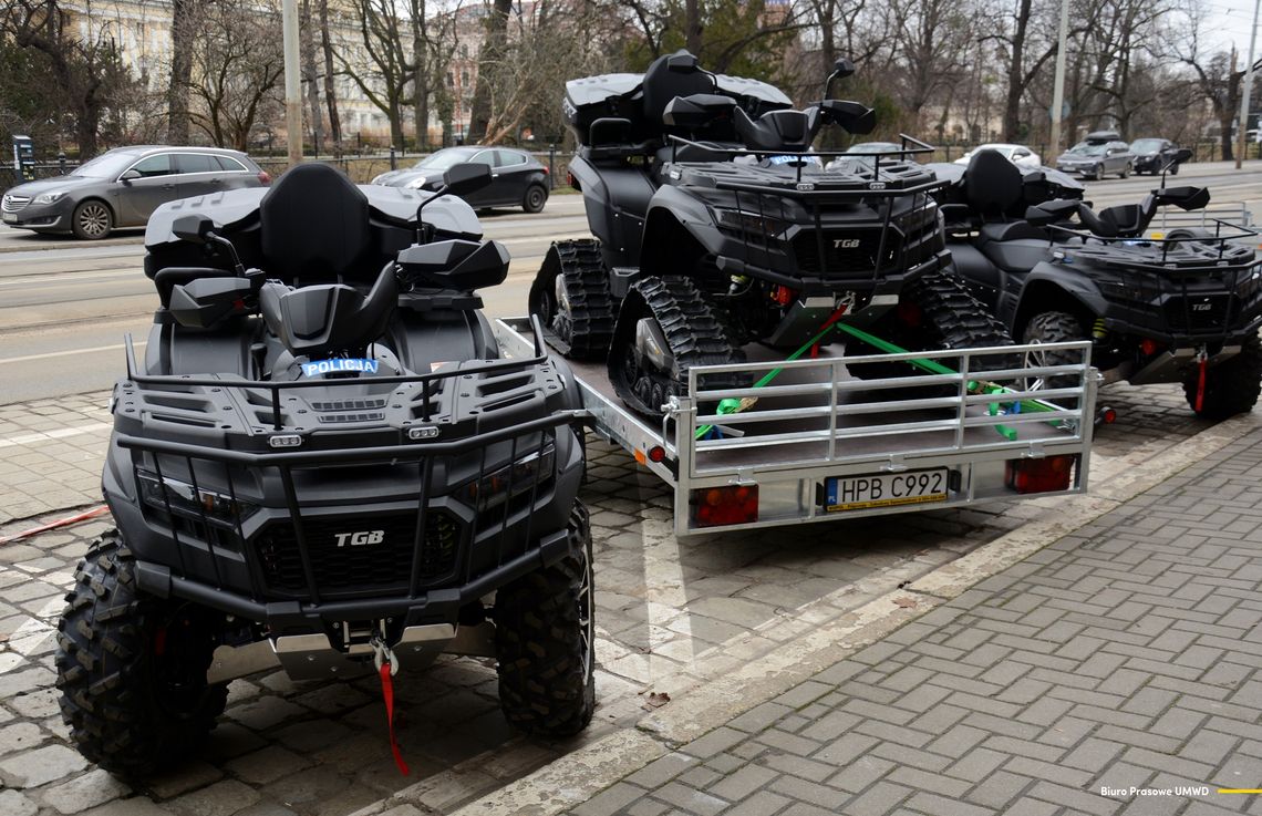 Quad dla lubańskich policjantów