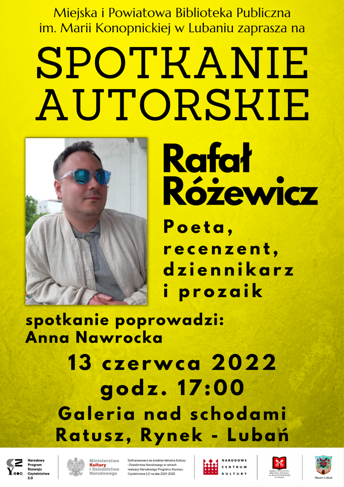  Rafał Różewicz – spotkanie autorskie