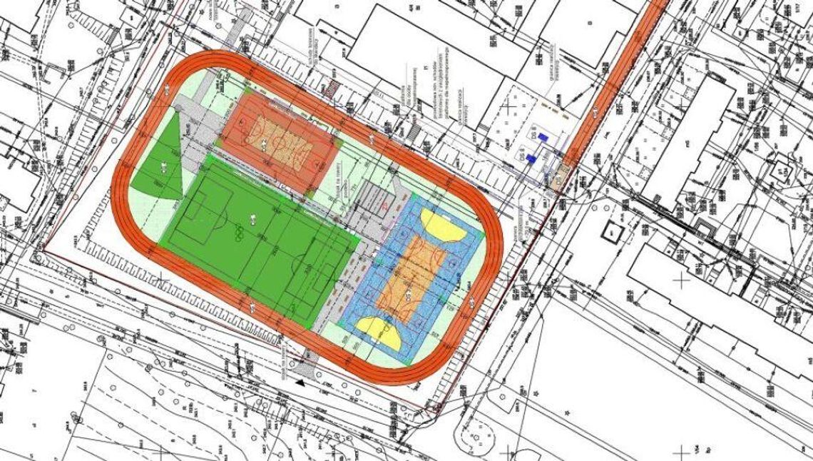 Ruszyła modernizacja obiektów sportowych przy ZSP im. Adama Mickiewicza w Lubaniu