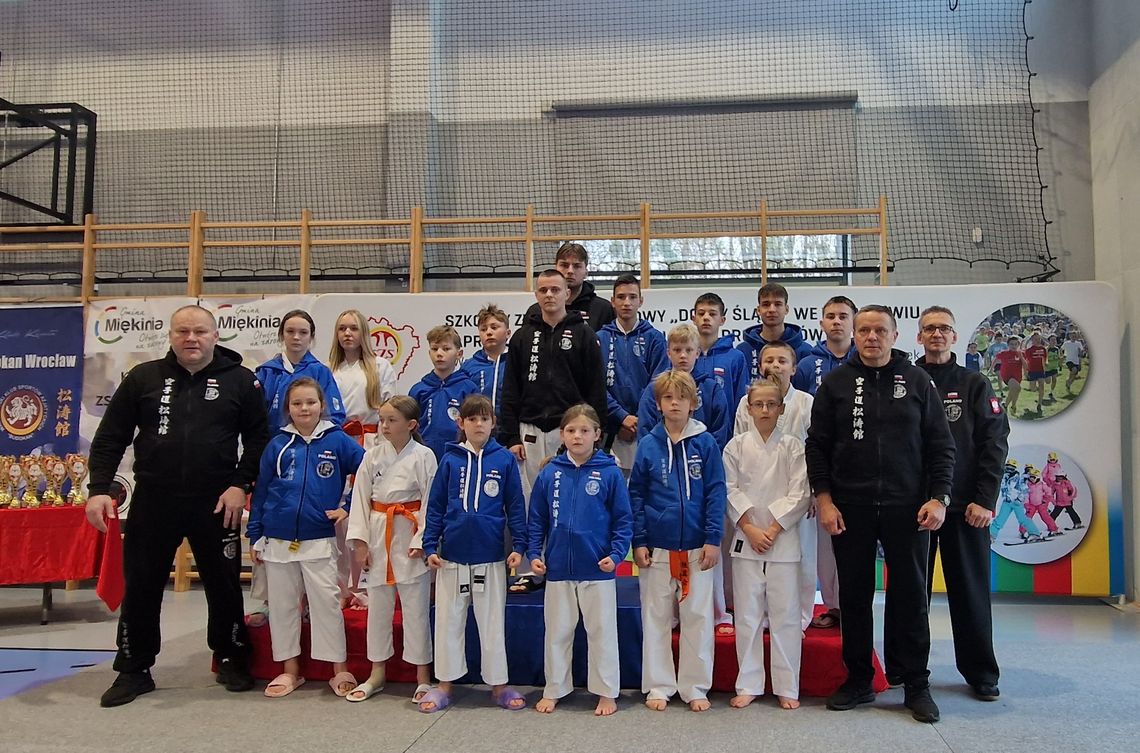 Samuraje na podium! Zawodnicy z Lubania i okolic zdobyli 6 medali na Dolnośląskich Igrzyskach Karate