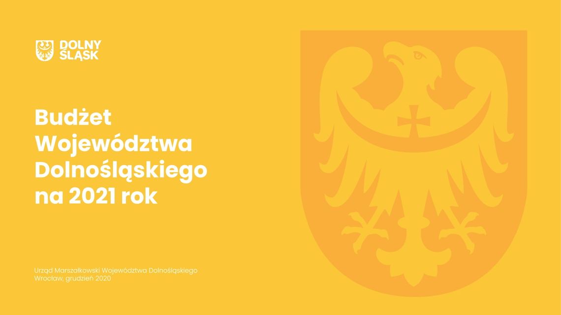 Sejmik Województwa Dolnośląskiego przyjął budżet na rok 2021