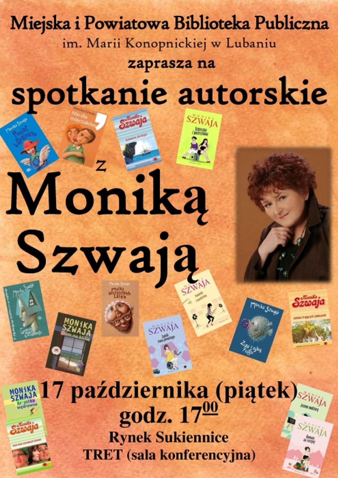 Spotkanie autorskie z Moniką Szwają