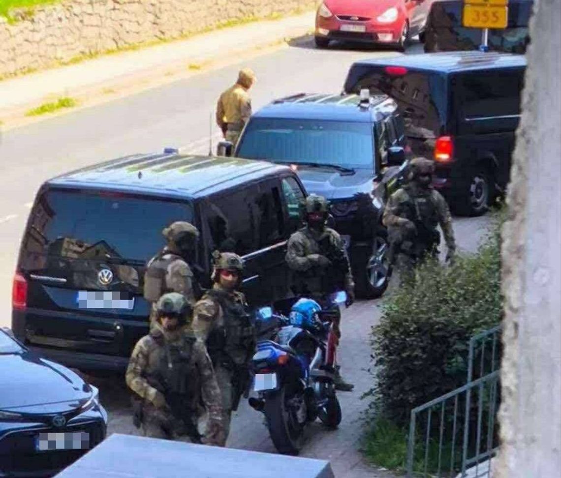 Strzały w Zawidowie. W akcji antyterroryści