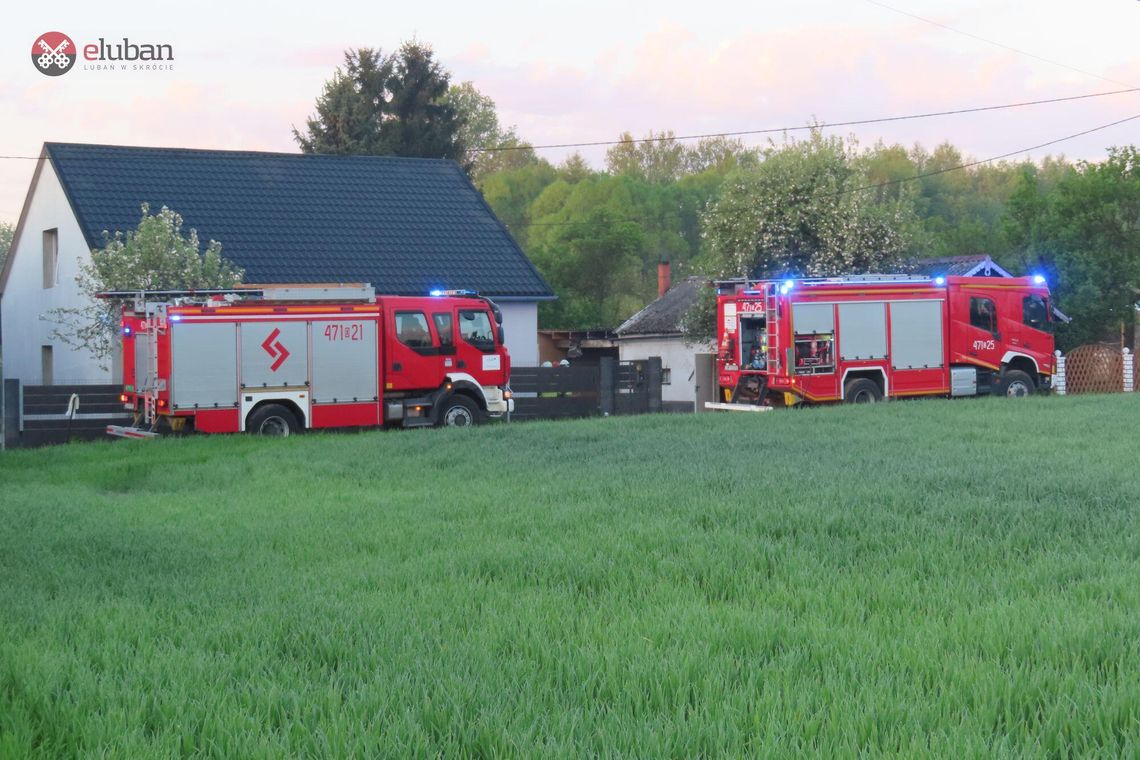 Szybka reakcja uratowała gospodarstwo przed ogniem