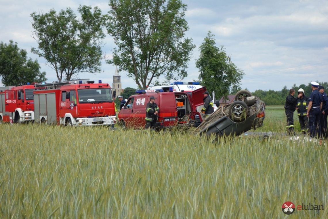 Tragiczny wypadek na łączniku prowadzącym do autostrady