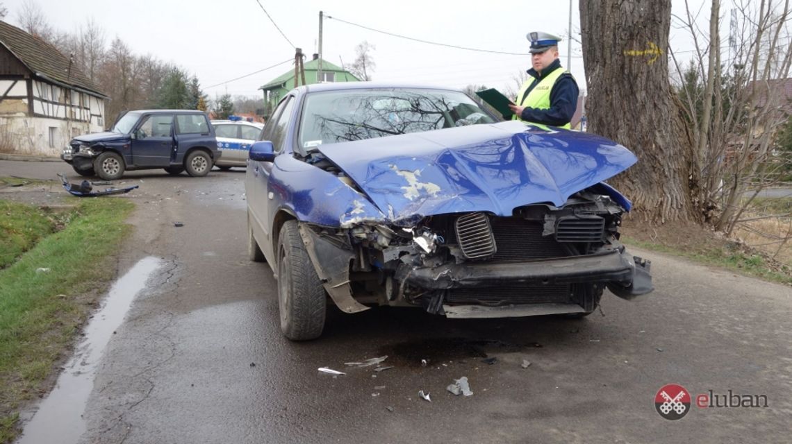 Trzy osoby lekko poszkodowane