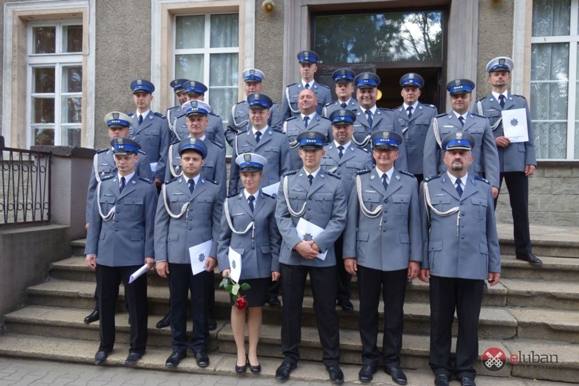 Uroczyste obchody Święta Policji w Lubaniu