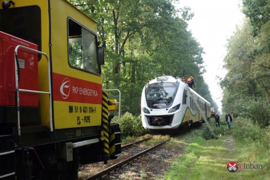 Uwaga! Nieprzejezdna linia kolejowa Lubań – Gryfów Śląski.