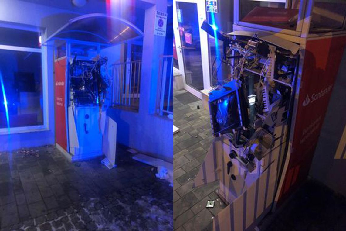 W nocy wysadzono bankomat w Świeradowie-Zdroju. Nikt nie zareagował