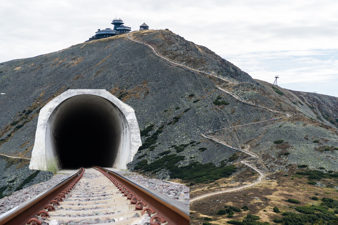Wraca pomysł tunelu kolejowego pod Śnieżką