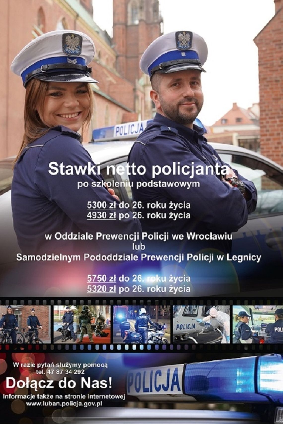Wstąp do policji i zostań lubańskim policjantem