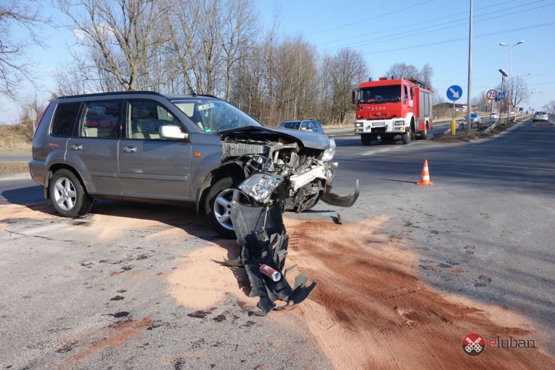 Wymusił przejazd na DK 30