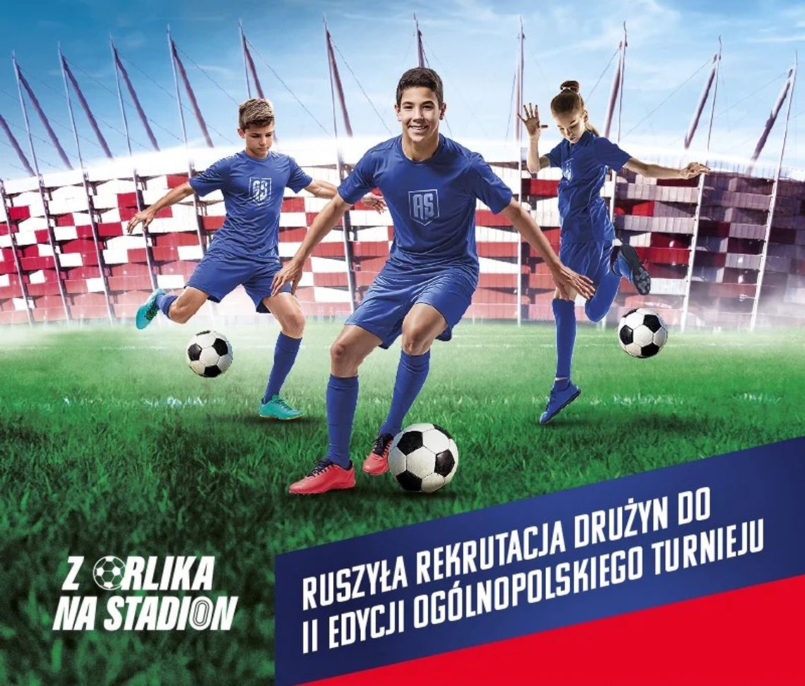 Z Orlika na Stadion. Zgłoś drużynę i zagraj na Narodowym!