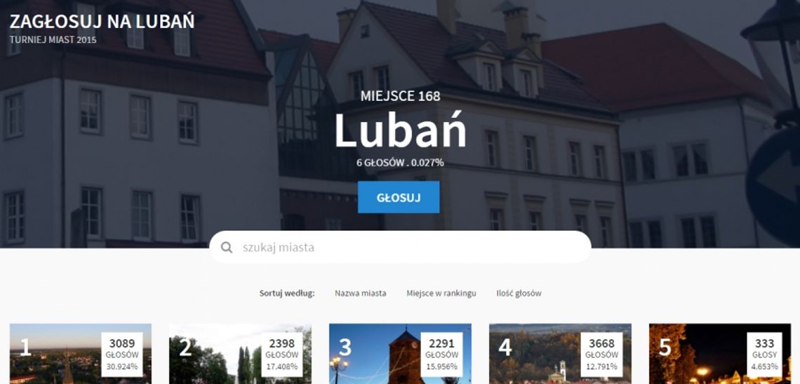 Zagłosuj na Lubań!