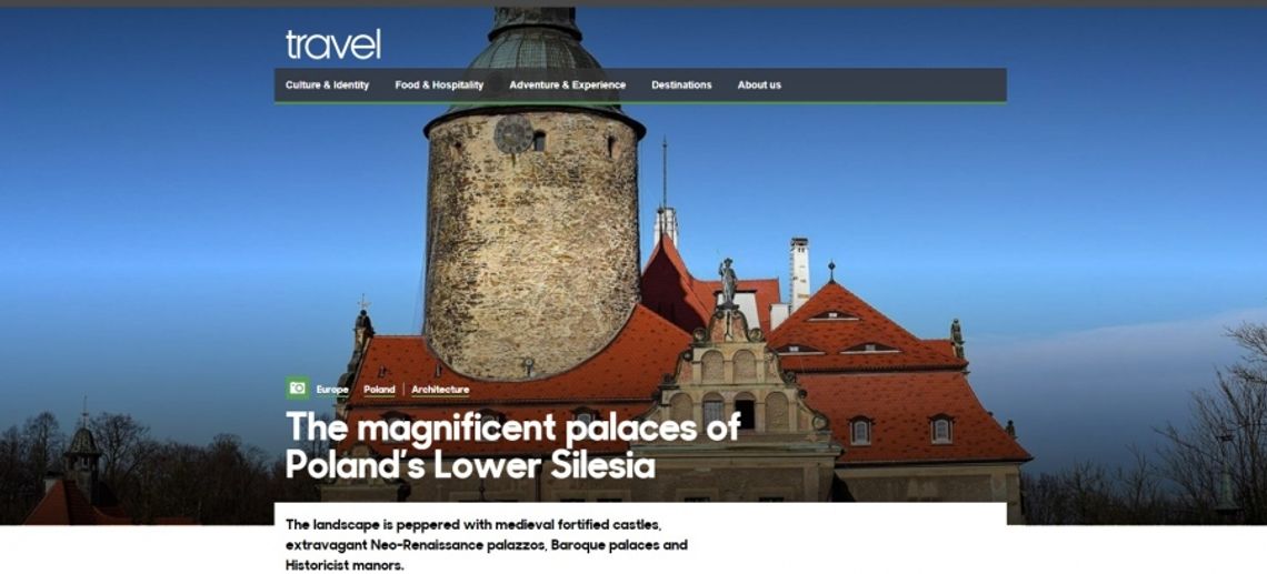 Zamek Czocha na stronie internetowej BBC Travel