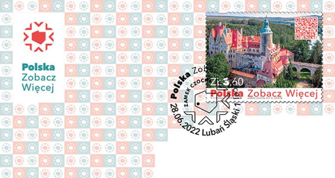 Zamek Czocha na znaczku pocztowym
