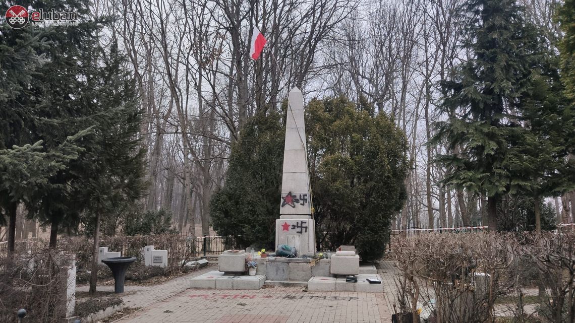 Zatrzymano mężczyznę podejrzanego o niszczenie cmentarza żołnierzy radzieckich