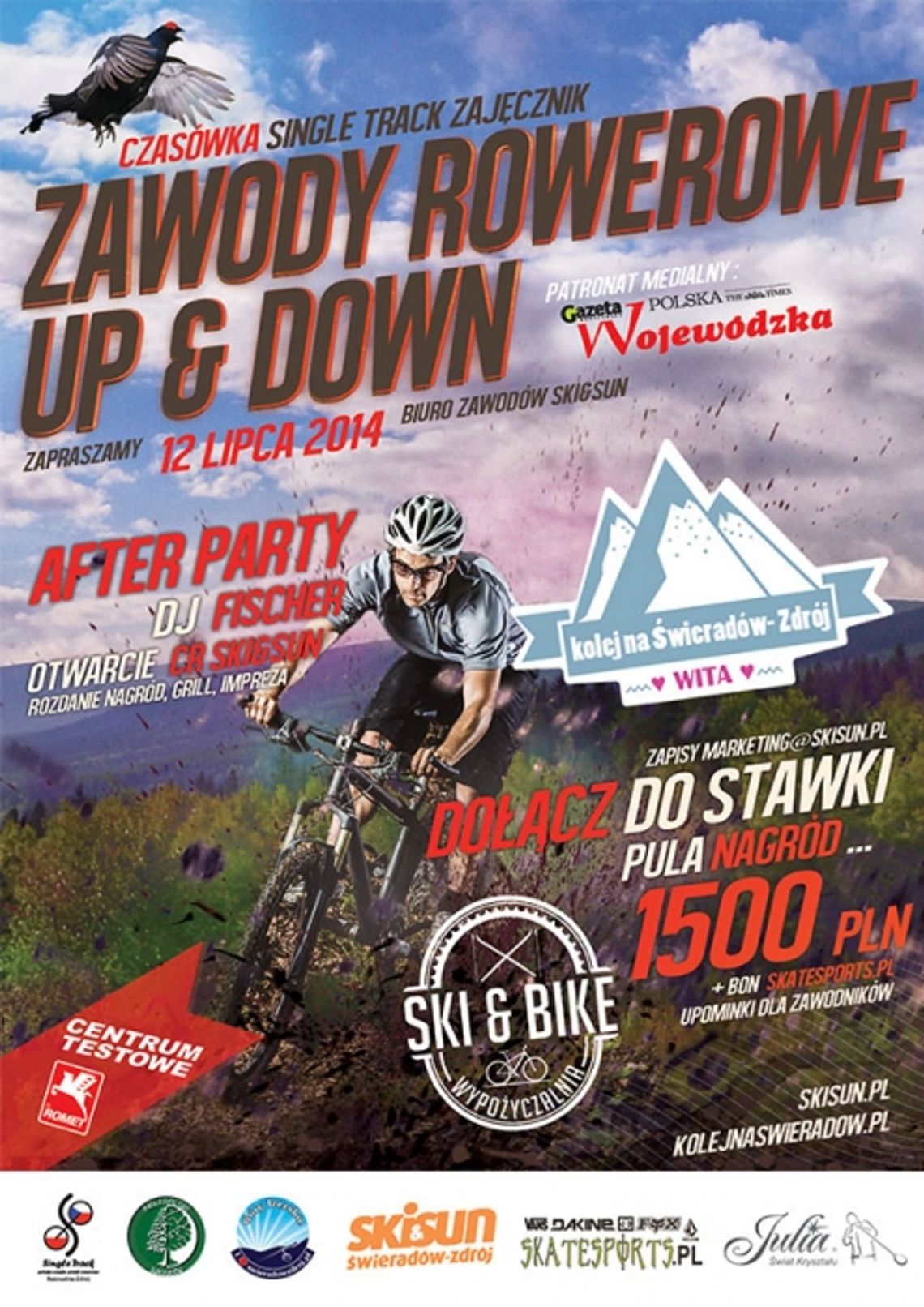 Zawody rowerowe Up&amp;Down