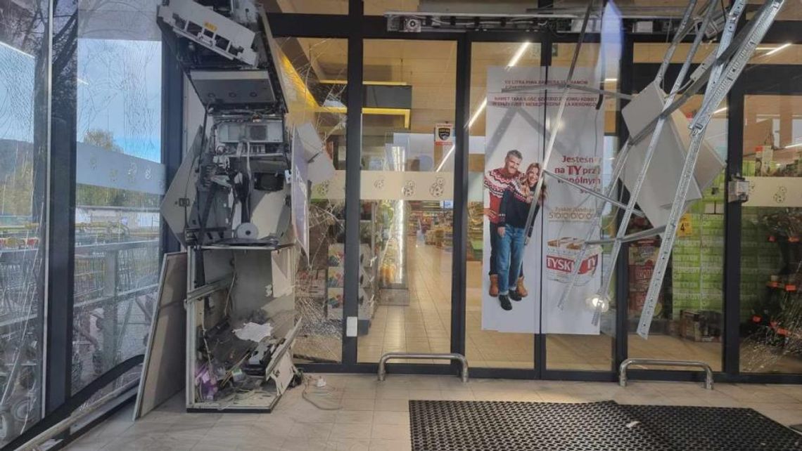 Znowu wysadzono bankomat, tym razem w Piechowicach