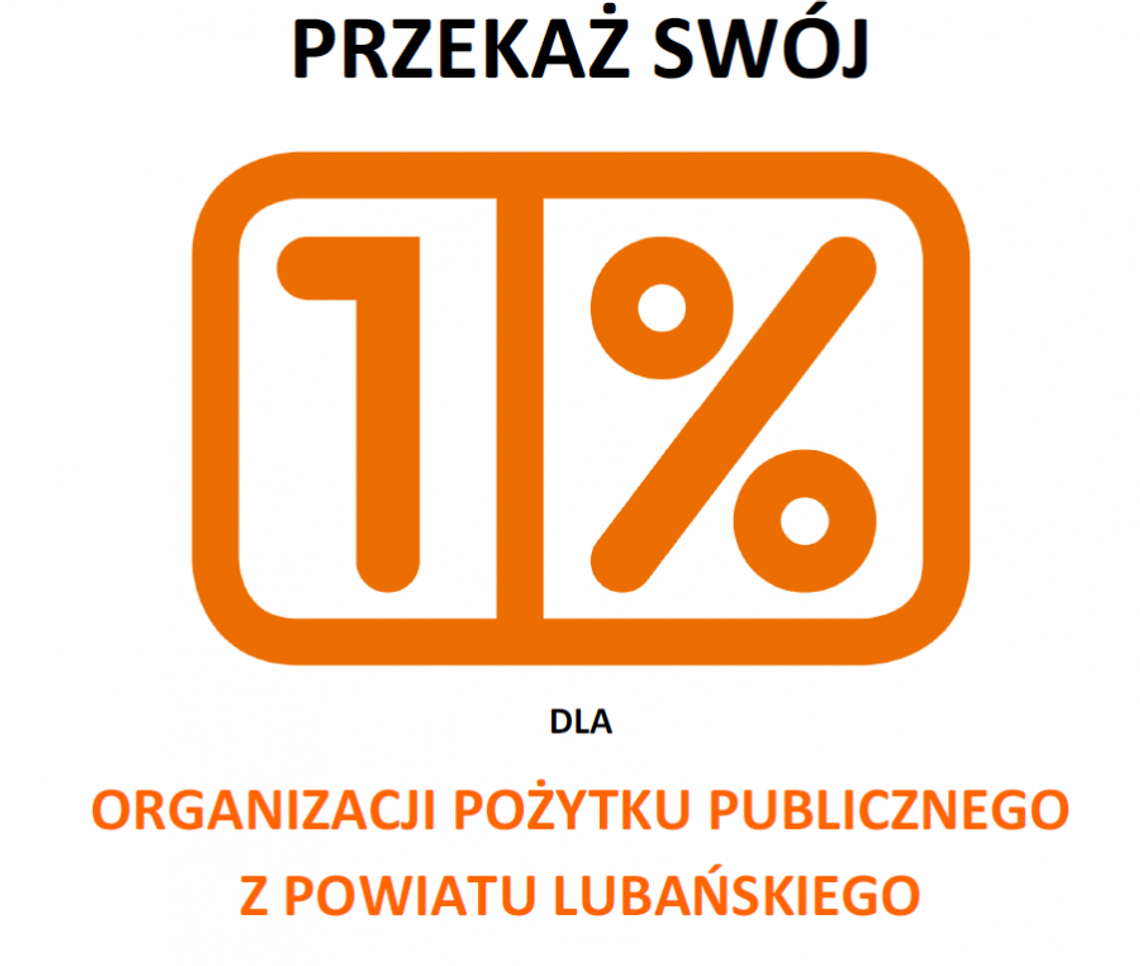 Zostaw 1 % w Powiecie Lubańskim