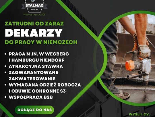 DEKARZ Różne Lokalizacje NIEMCY