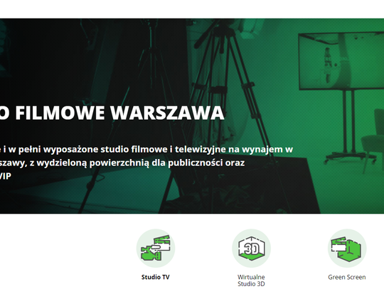 Studio StreamOnline - studio filmowe Warszawa