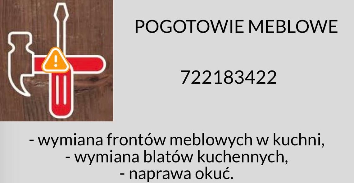 POGOTOWIE  MEBLOWE