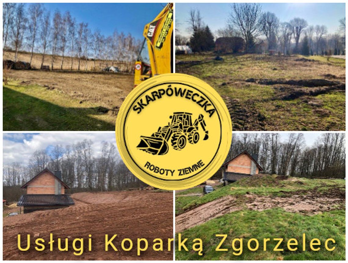 Usługi Koparką Zgorzelec - Skapróweczka