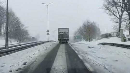 16.01.2024 Sytuacja na drogach w powiecie