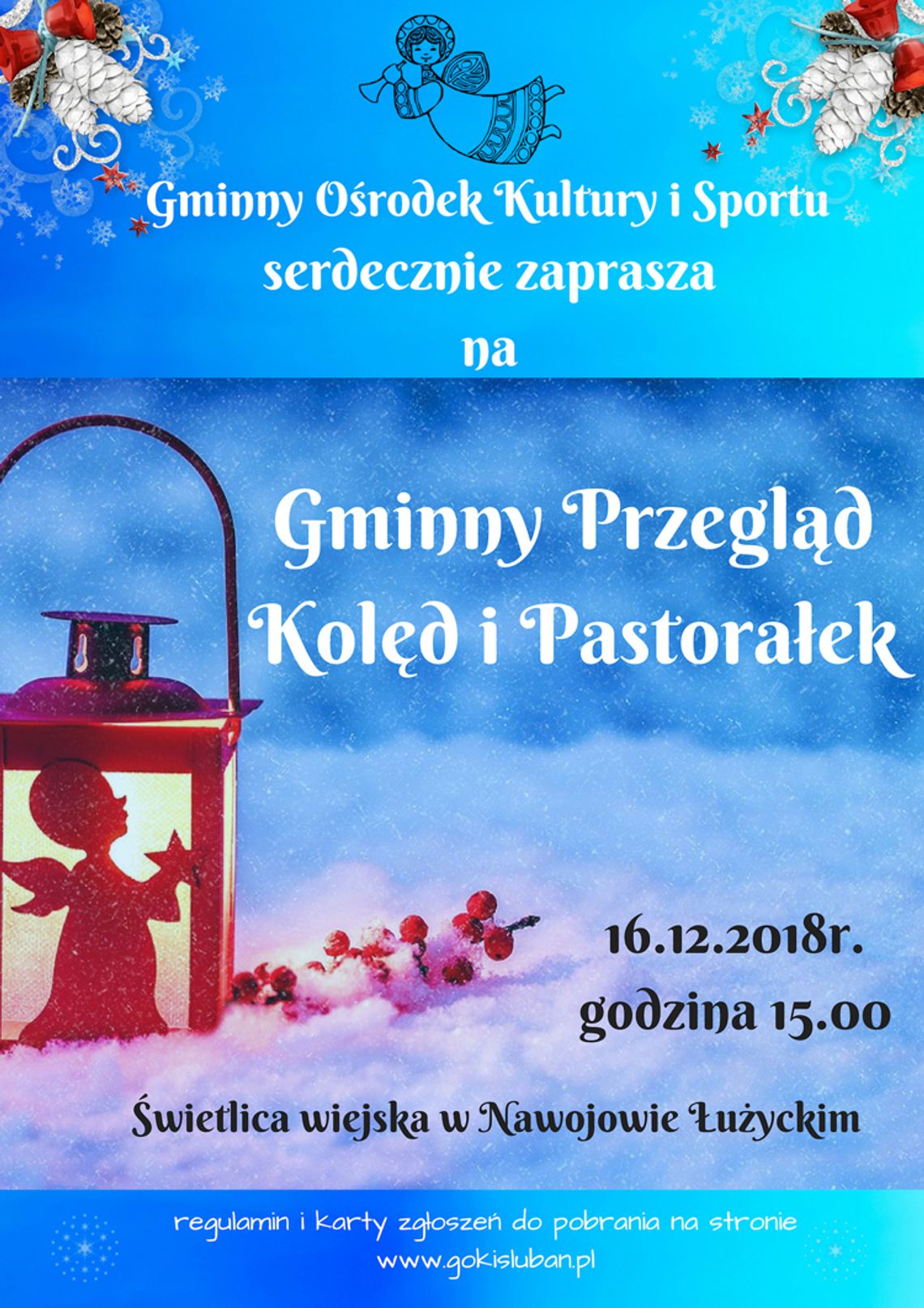 Gminny Przegląd Kolęd i Pastorałek