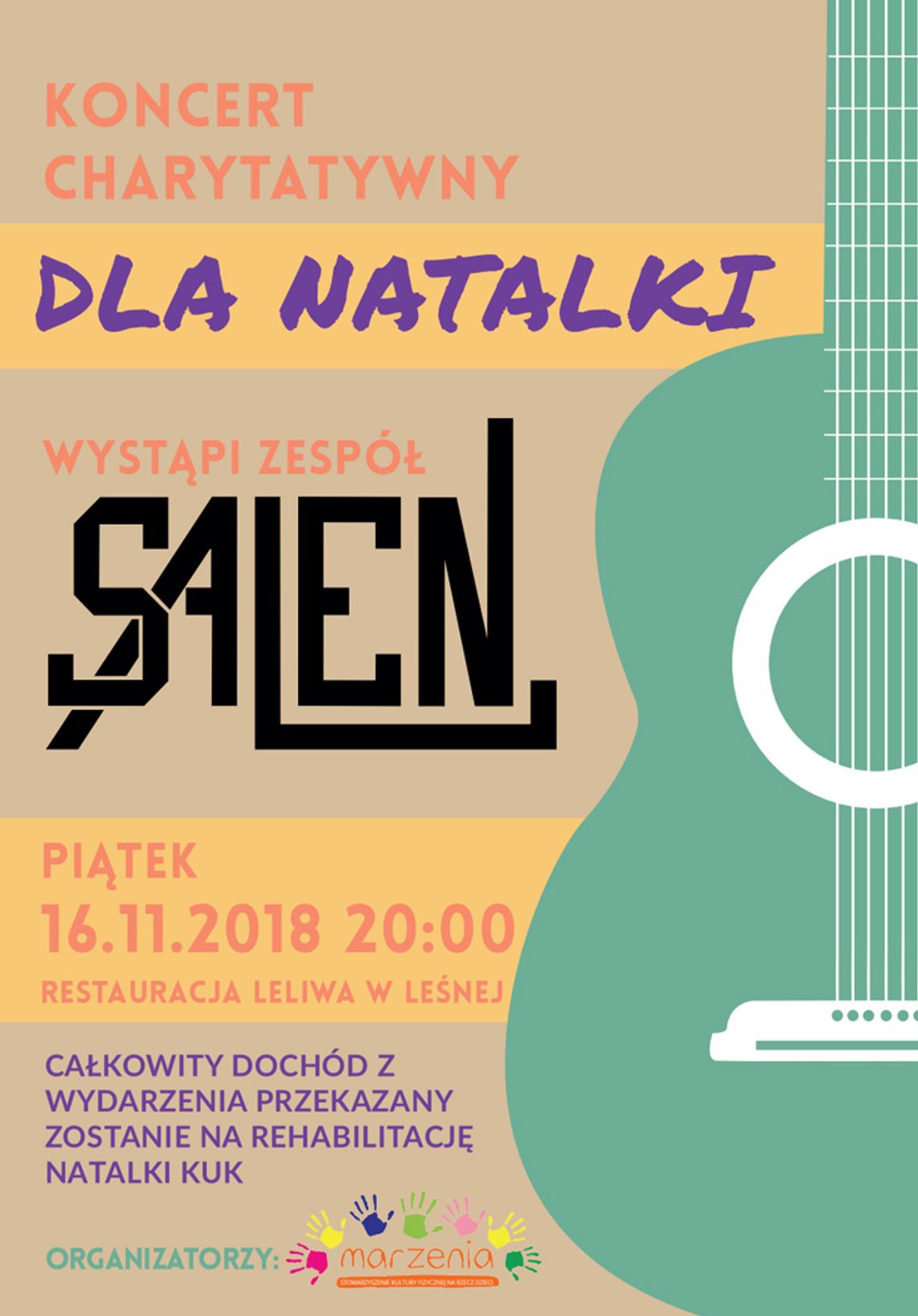 Salen. Koncert charytatywny dla Natalki Kruk