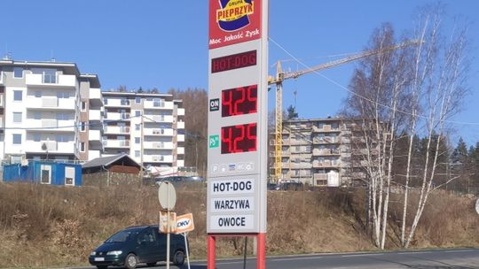 Jelenia Góra. Stacja paliw Pieprzyk przy ul. Zgorzeleckiej