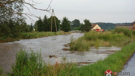 Oberwanie chmury nad Olszyną