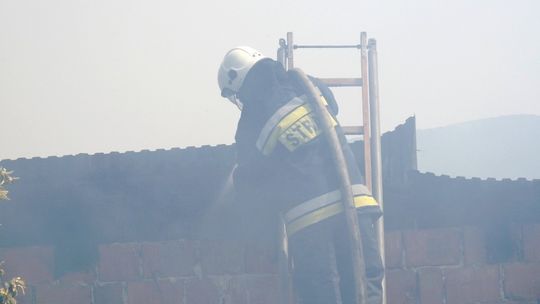 Pożar w Uboczu. Ogromne straty materialne