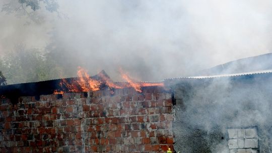 Pożar w Uboczu. Ogromne straty materialne