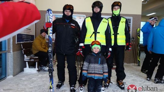 Śnieżny patrol policji