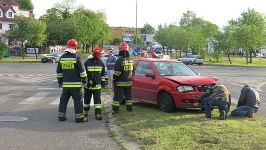 Niegroźny wypadek na obwodnicy