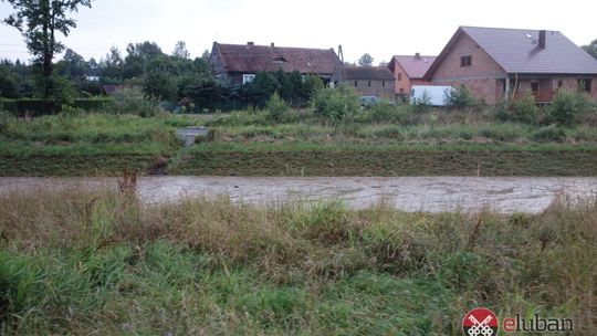 Oberwanie chmury nad Olszyną