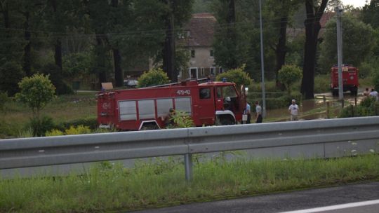 Oberwanie chmury nad Olszyną