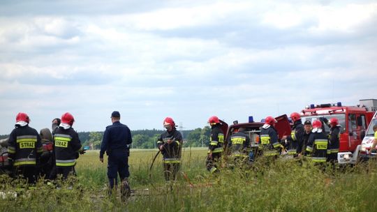 Tragiczny wypadek na łączniku prowadzącym do autostrady