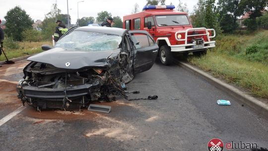 Omal nie zginął pod kołami ciężarówki