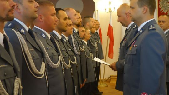 Uroczyste obchody Święta Policji w Lubaniu