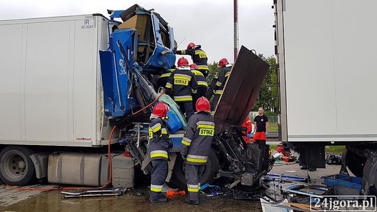 Poważny wypadek na autostradzie A4