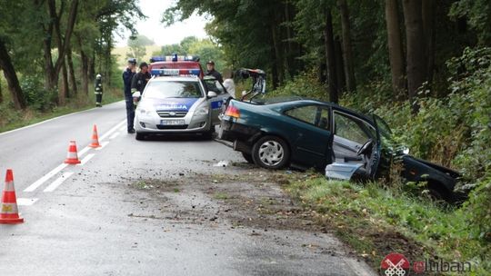 Kolejny wypadek na łączniku