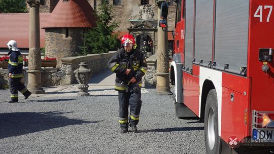 Napad terrorystyczny i pożar w Zamku Czocha